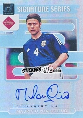 Sticker Mauricio Pochettino - Donruss Soccer Road to Qatar 2021-2022 n. SS-MPO - Panini
