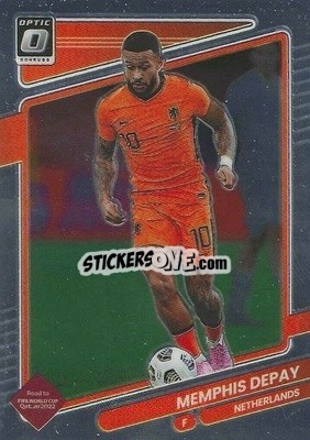 Figurina Memphis Depay - Donruss Soccer Road to Qatar 2021-2022 - Panini