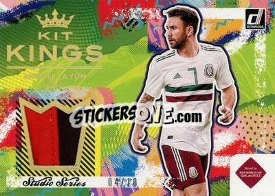 Sticker Miguel Layun - Donruss Soccer Road to Qatar 2021-2022 n. KK-LYN - Panini