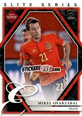 Cromo Mikel Oyarzabal - Donruss Soccer Road to Qatar 2021-2022 n. 9es - Panini