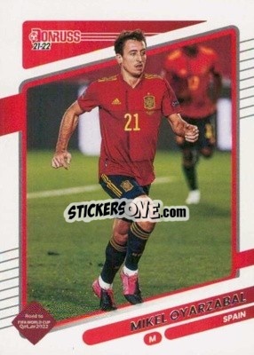 Cromo Mikel Oyarzabal - Donruss Soccer Road to Qatar 2021-2022 n. 150 - Panini