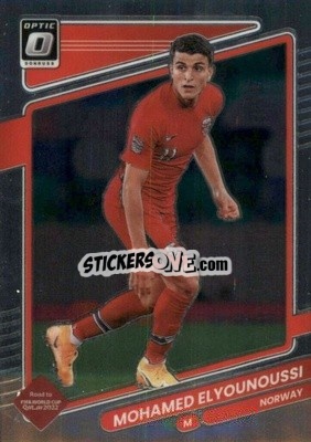 Sticker Mohamed Elyounoussi - Donruss Soccer Road to Qatar 2021-2022 n. 102o - Panini