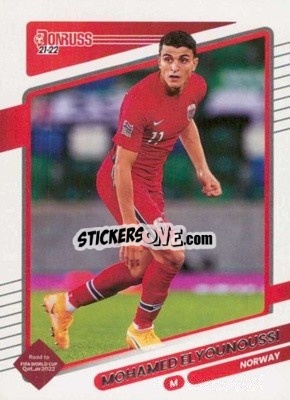 Sticker Mohamed Elyounoussi - Donruss Soccer Road to Qatar 2021-2022 n. 102 - Panini
