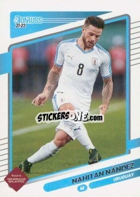 Sticker Nahitan Nandez - Donruss Soccer Road to Qatar 2021-2022 n. 175 - Panini