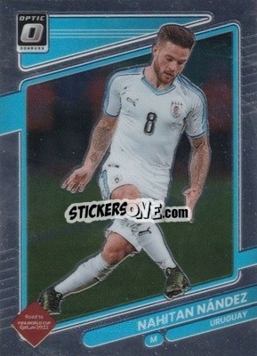Sticker Nahitan Nandez - Donruss Soccer Road to Qatar 2021-2022 n. 175o - Panini