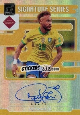 Sticker Neymar Jr - Donruss Soccer Road to Qatar 2021-2022 n. SS-NGR - Panini