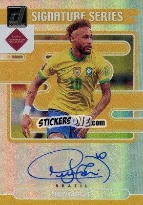 Figurina Neymar Jr - Donruss Soccer Road to Qatar 2021-2022 - Panini