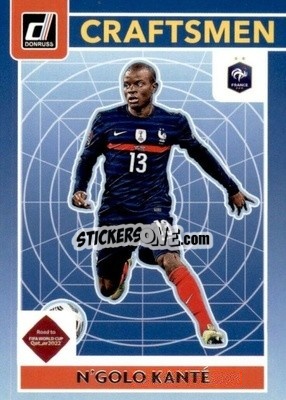 Sticker N'Golo Kante - Donruss Soccer Road to Qatar 2021-2022 - Panini