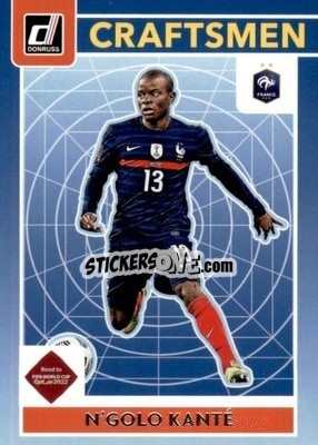 Sticker N'Golo Kante - Donruss Soccer Road to Qatar 2021-2022 n. 18c - Panini