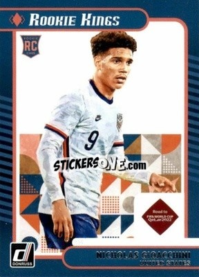 Sticker Nicholas Gioacchini - Donruss Soccer Road to Qatar 2021-2022 n. 7rk - Panini