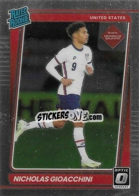 Sticker Nicholas Gioacchini - Donruss Soccer Road to Qatar 2021-2022 - Panini