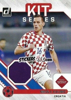 Sticker Nikola Kalinic - Donruss Soccer Road to Qatar 2021-2022 n. KS-NK - Panini