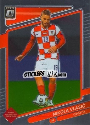 Sticker Nikola Vlasic - Donruss Soccer Road to Qatar 2021-2022 - Panini
