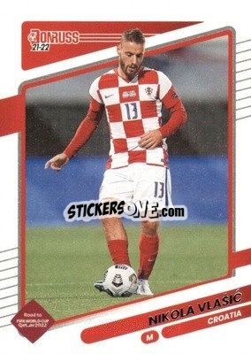 Sticker Nikola Vlasic - Donruss Soccer Road to Qatar 2021-2022 n. 45 - Panini