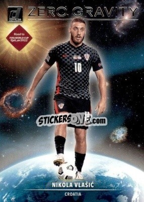 Sticker Nikola Vlasic - Donruss Soccer Road to Qatar 2021-2022 n. 6zg - Panini