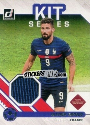 Sticker Olivier Giroud - Donruss Soccer Road to Qatar 2021-2022 n. KS-OG - Panini