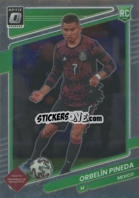 Sticker Orbelin Pineda - Donruss Soccer Road to Qatar 2021-2022 n. 88o - Panini