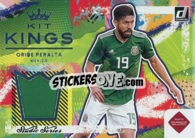 Sticker Oribe Peralta - Donruss Soccer Road to Qatar 2021-2022 n. KK-OP - Panini