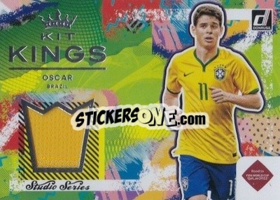 Sticker Oscar - Donruss Soccer Road to Qatar 2021-2022 n. KK-O - Panini