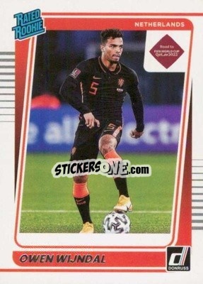 Sticker Owen Wijndal - Donruss Soccer Road to Qatar 2021-2022 - Panini