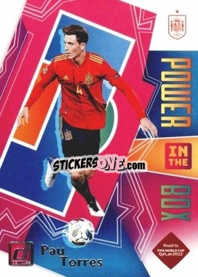 Sticker Pau Torres - Donruss Soccer Road to Qatar 2021-2022 - Panini
