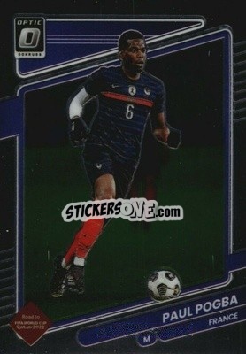 Sticker Paul Pogba - Donruss Soccer Road to Qatar 2021-2022 - Panini
