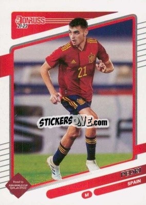 Sticker Pedri - Donruss Soccer Road to Qatar 2021-2022 n. 151 - Panini