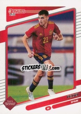 Sticker Pedri - Donruss Soccer Road to Qatar 2021-2022 - Panini