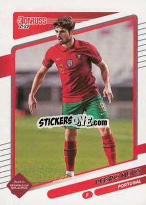 Sticker Pedro Neto - Donruss Soccer Road to Qatar 2021-2022 n. 123 - Panini