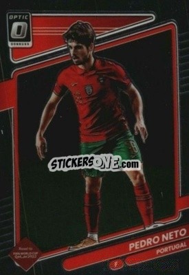 Sticker Pedro Neto - Donruss Soccer Road to Qatar 2021-2022 n. 123o - Panini