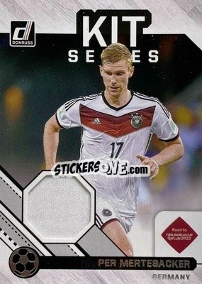 Sticker Per Mertesacker - Donruss Soccer Road to Qatar 2021-2022 n. KS-PER - Panini