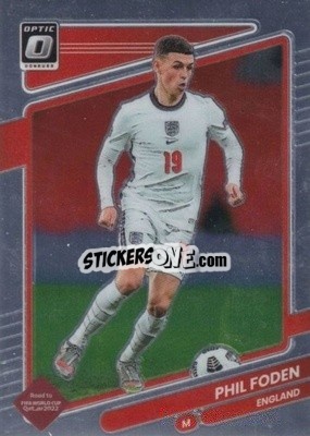 Sticker Phil Foden - Donruss Soccer Road to Qatar 2021-2022 - Panini