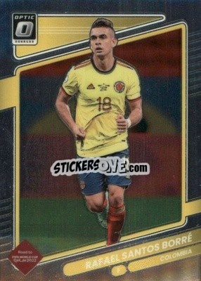 Sticker Rafael Santos Borre - Donruss Soccer Road to Qatar 2021-2022 n. 34o - Panini