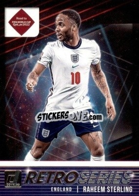 Cromo Raheem Sterling - Donruss Soccer Road to Qatar 2021-2022 - Panini