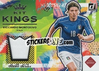 Sticker Riccardo Montolivo - Donruss Soccer Road to Qatar 2021-2022 n. KK-RM - Panini