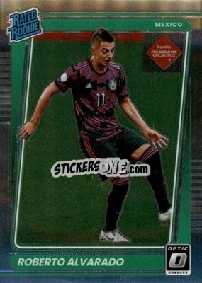 Sticker Roberto Alvarado - Donruss Soccer Road to Qatar 2021-2022 n. 195o - Panini