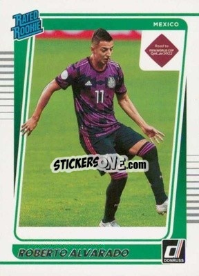 Sticker Roberto Alvarado - Donruss Soccer Road to Qatar 2021-2022 n. 195 - Panini