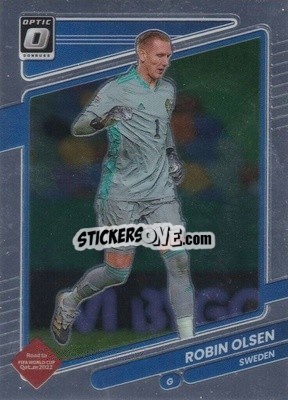Sticker Robin Olsen - Donruss Soccer Road to Qatar 2021-2022 n. 156o - Panini