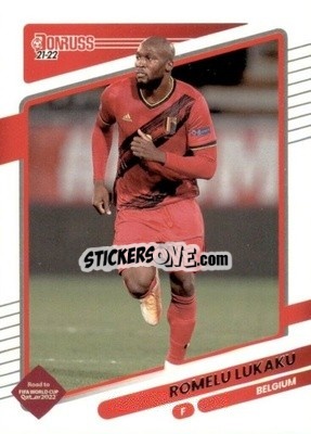 Sticker Romelu Lukaku - Donruss Soccer Road to Qatar 2021-2022 n. 13 - Panini