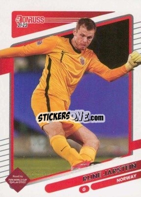 Sticker Rune Jarstein - Donruss Soccer Road to Qatar 2021-2022 n. 101 - Panini