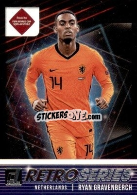 Figurina Ryan Gravenberch - Donruss Soccer Road to Qatar 2021-2022 - Panini