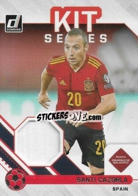 Sticker Santi Cazorla - Donruss Soccer Road to Qatar 2021-2022 n. KS-SC - Panini