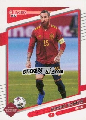 Figurina Sergio Ramos - Donruss Soccer Road to Qatar 2021-2022 - Panini