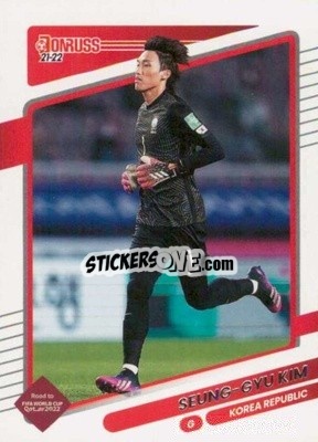 Sticker Seung-gyu Kim - Donruss Soccer Road to Qatar 2021-2022 - Panini