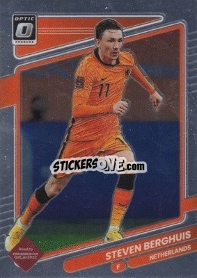 Sticker Steven Berghuis - Donruss Soccer Road to Qatar 2021-2022 - Panini