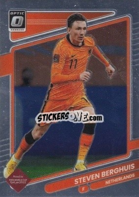 Figurina Steven Berghuis - Donruss Soccer Road to Qatar 2021-2022 - Panini