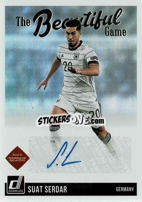 Sticker Suat Serdar - Donruss Soccer Road to Qatar 2021-2022 n. BG-SS - Panini