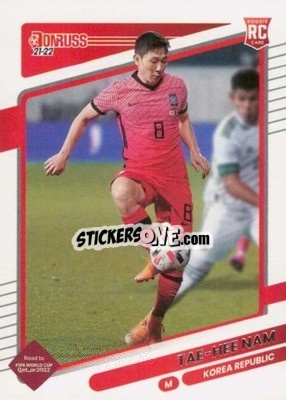 Sticker Tae-hee Nam - Donruss Soccer Road to Qatar 2021-2022 n. 134 - Panini