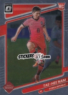 Sticker Tae-hee Nam - Donruss Soccer Road to Qatar 2021-2022 - Panini