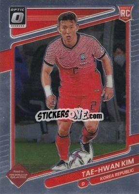 Sticker Tae-hwan Kim - Donruss Soccer Road to Qatar 2021-2022 n. 138o - Panini